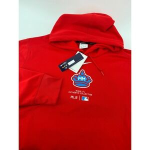 Nike Miami MLB Authentic Collection City Connect Therma-FIT Hoodie Red 3XL NEW
